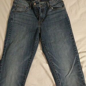 Levi High Rise Skinny Jeans
